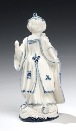 Caughley Figurine of Turkish Girl for sale at Bonhams